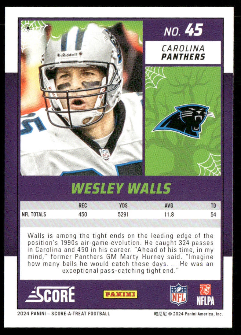 2024 Score-A-Treat #45 Wesley Walls