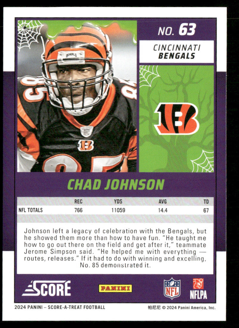 2024 Score-A-Treat #63 Chad Johnson