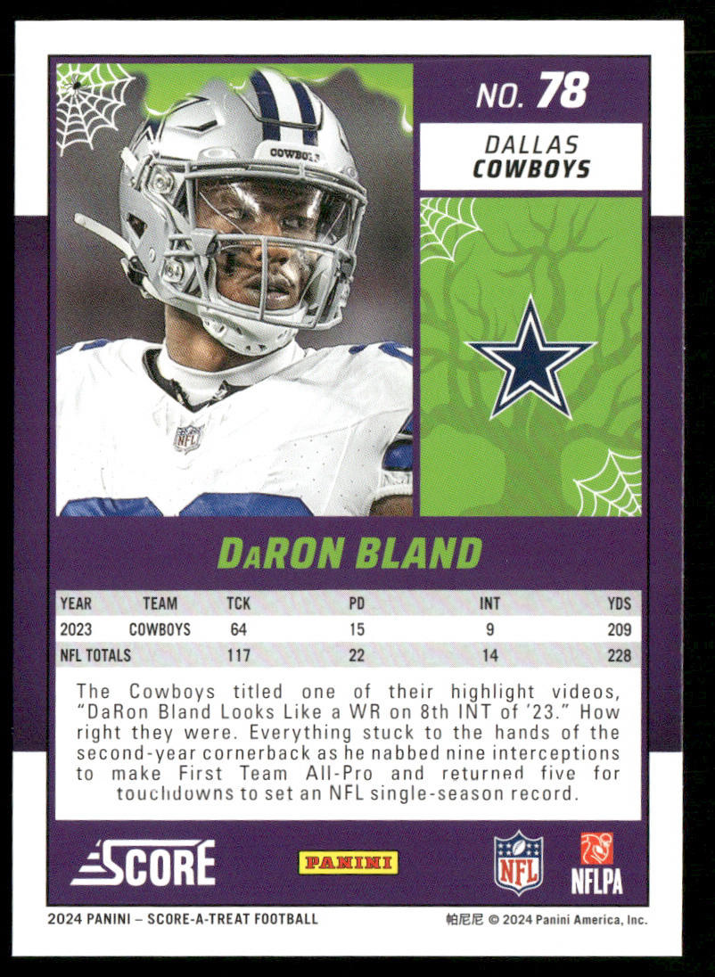 2024 Score-A-Treat #78 DaRon Bland