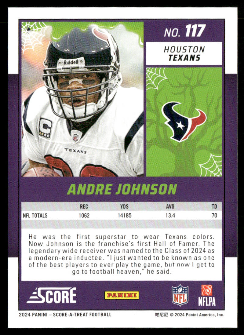 2024 Score-A-Treat #117 Andre Johnson