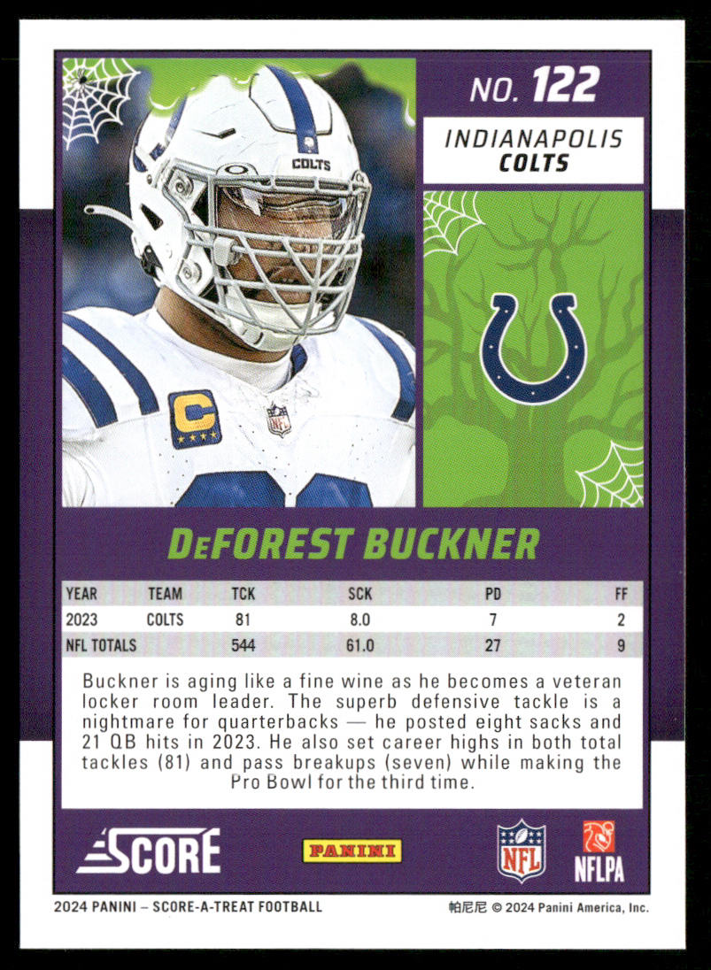 2024 Score-A-Treat #122 DeForest Buckner