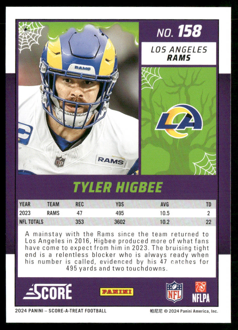 2024 Score-A-Treat #158 Tyler Higbee