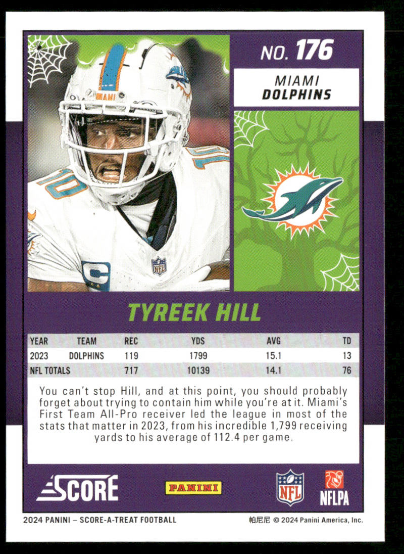 2024 Score-A-Treat #176 Tyreek Hill