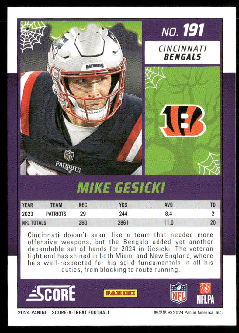 2024 Score-A-Treat #191 Mike Gesicki