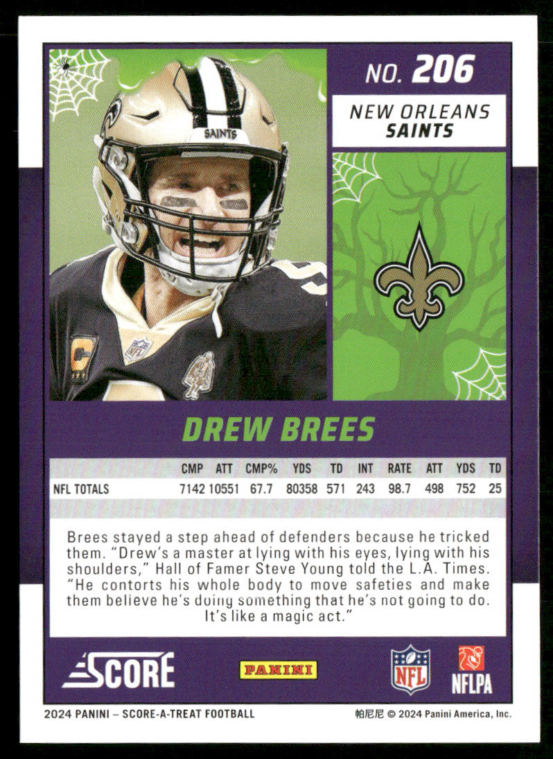 2024 Score-A-Treat #206 Drew Brees