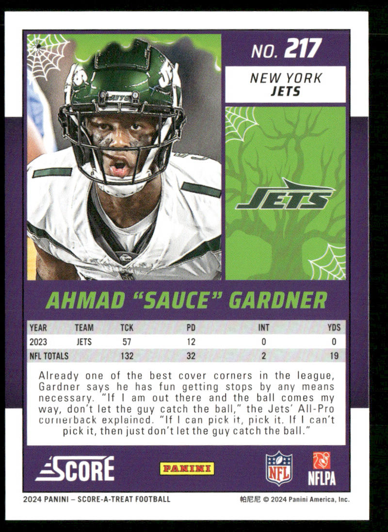2024 Score-A-Treat #217 Ahmad Gardner