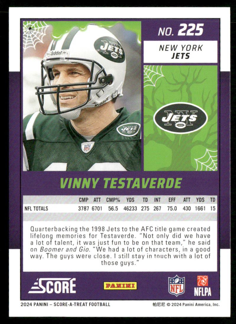 2024 Score-A-Treat #225 Vinny Testaverde
