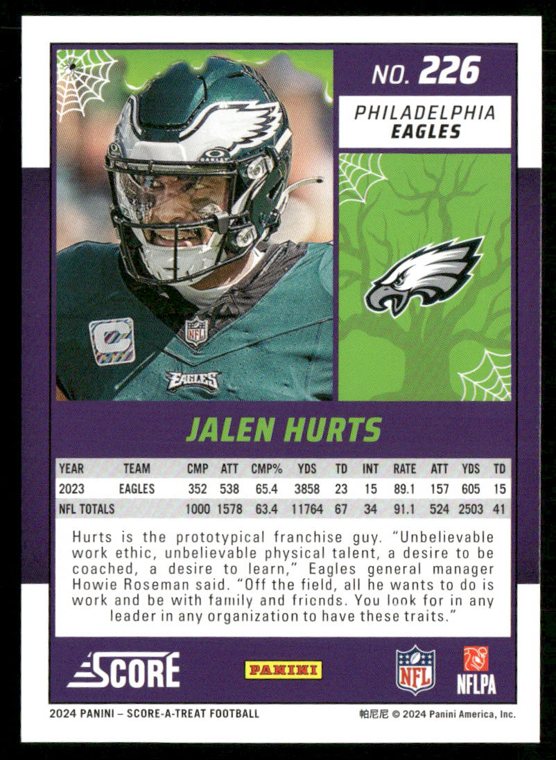 2024 Score-A-Treat #226 Jalen Hurts