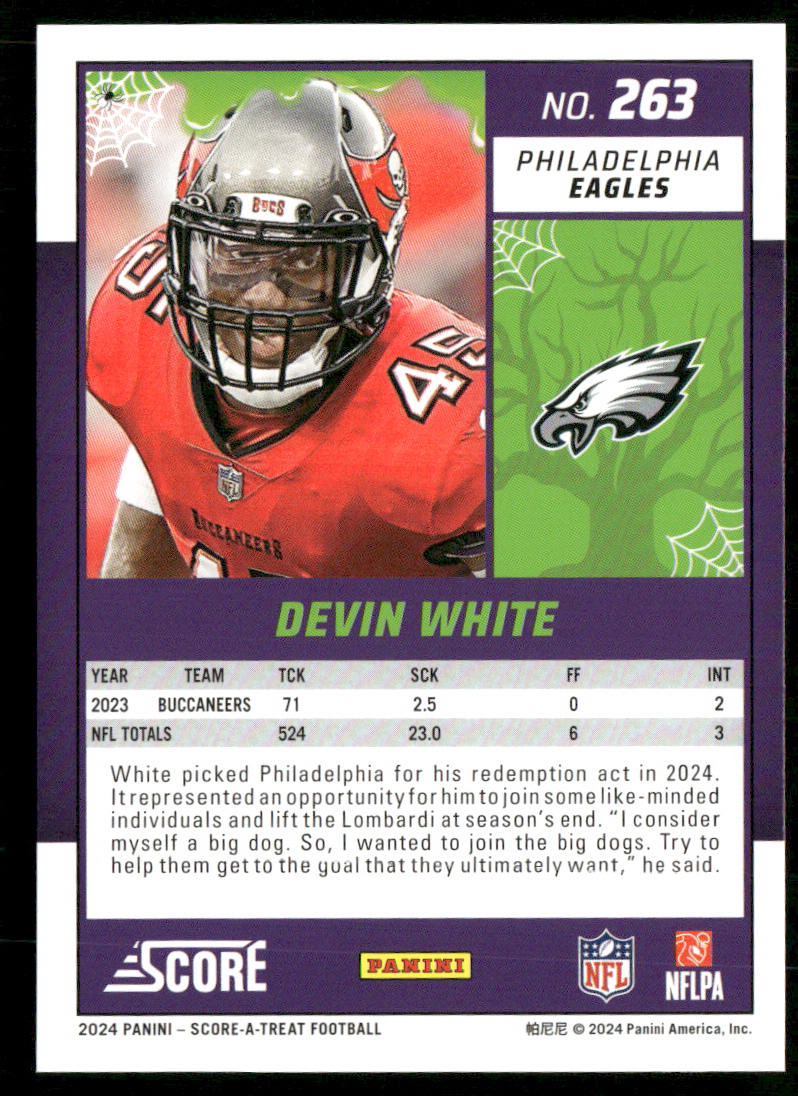 2024 Score-A-Treat #263 Devin White