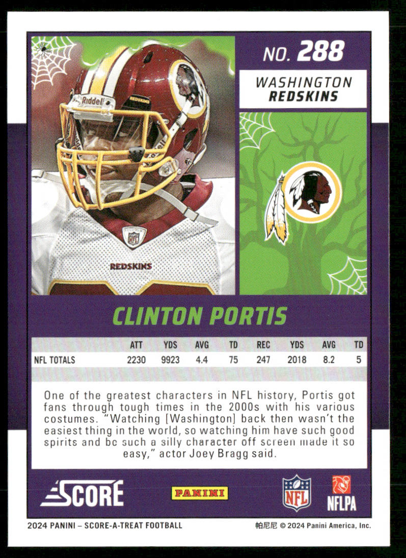 2024 Score-A-Treat #288 Clinton Portis