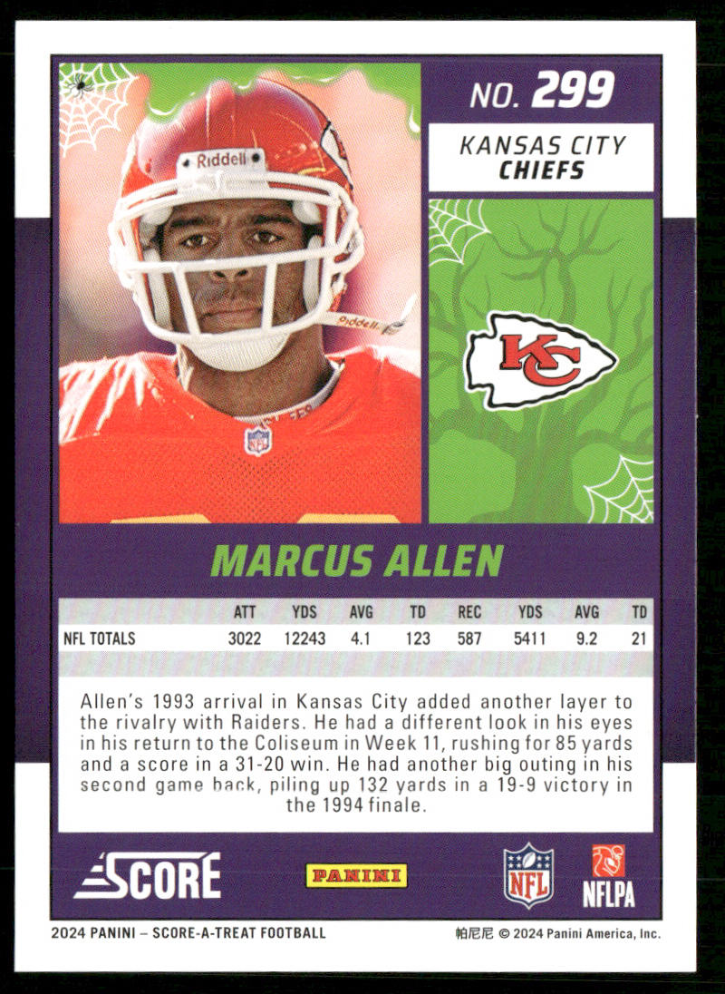 2024 Score-A-Treat #299 Marcus Allen