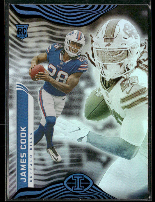 James Cook 2022 Panini Illusions Retail #11 RC Buffalo Bills