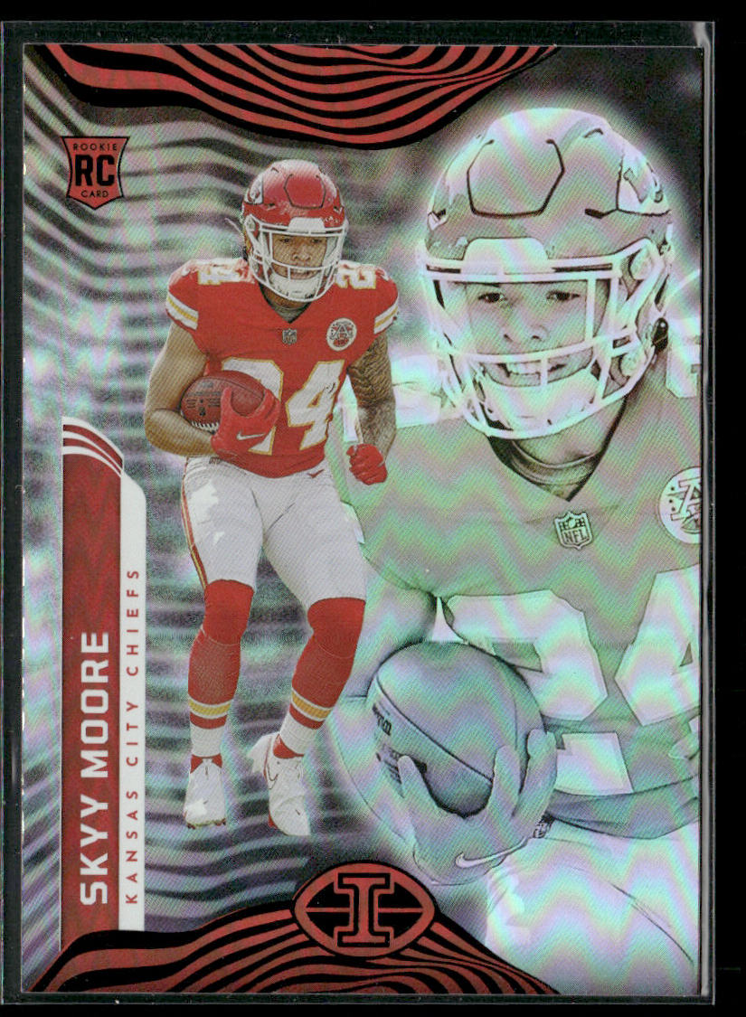 Skyy Moore 2022 Panini Illusions #45 RC Kansas City Chiefs