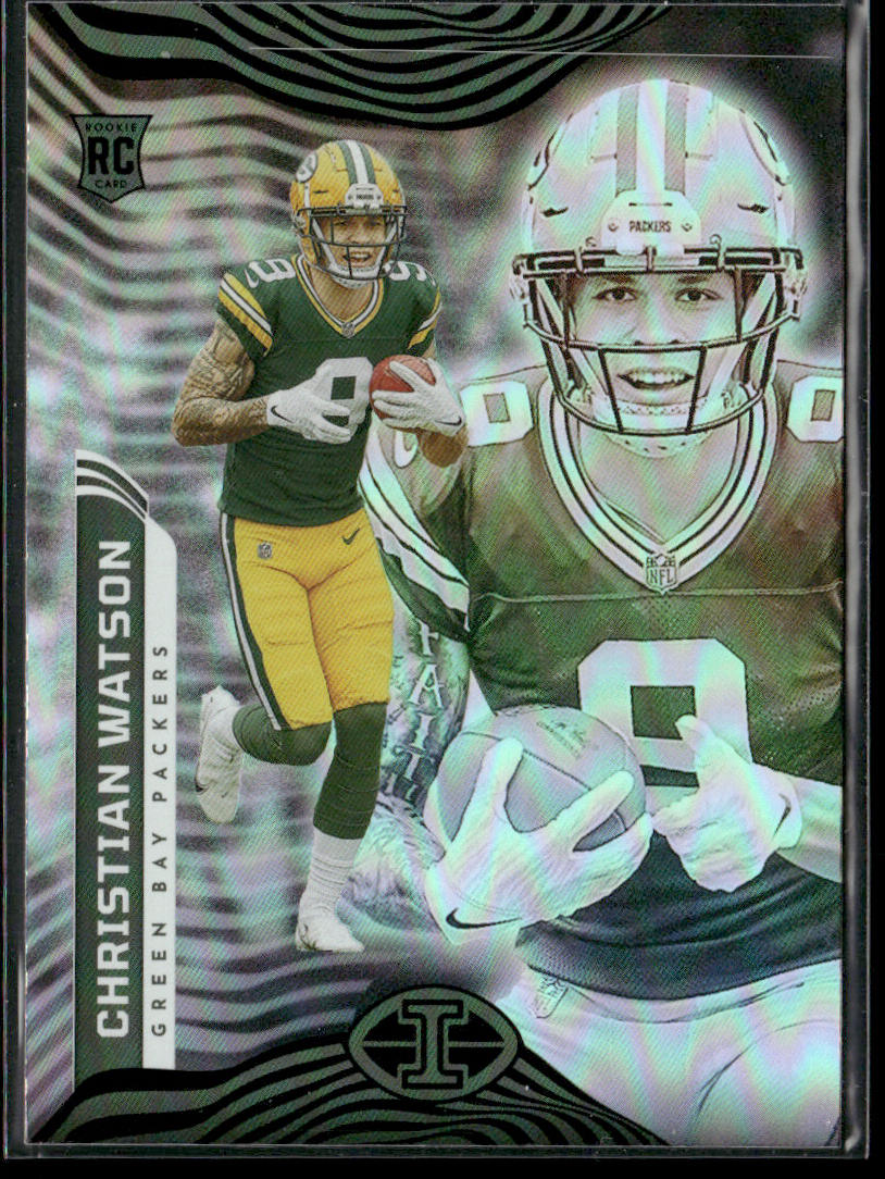 Christian Watson 2022 Panini Illusions #35 RC Green Bay Packers