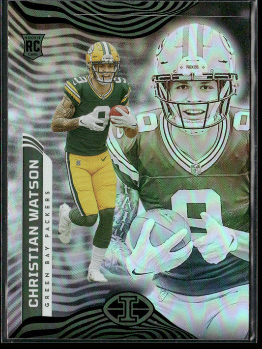 Christian Watson 2022 Panini Illusions #35 RC Green Bay Packers