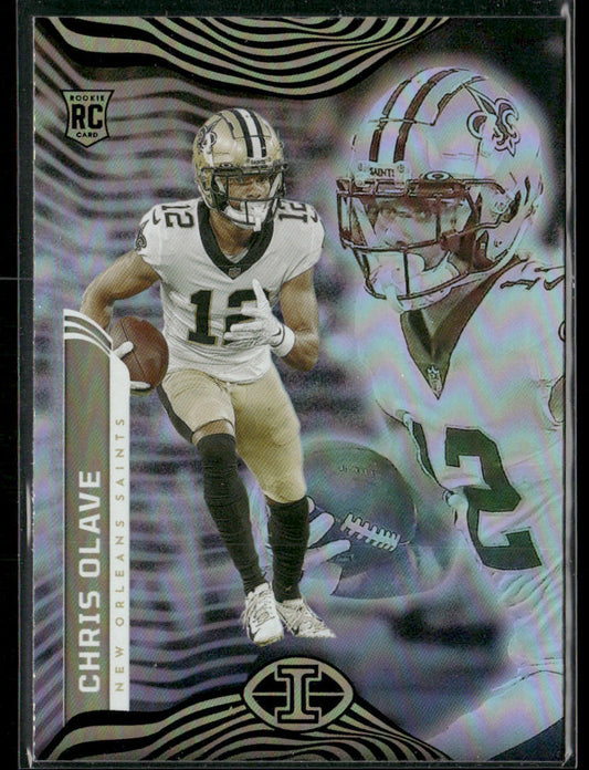 Chris Olave 2022 Panini Illusions Retail #69 RC New Orleans Saints