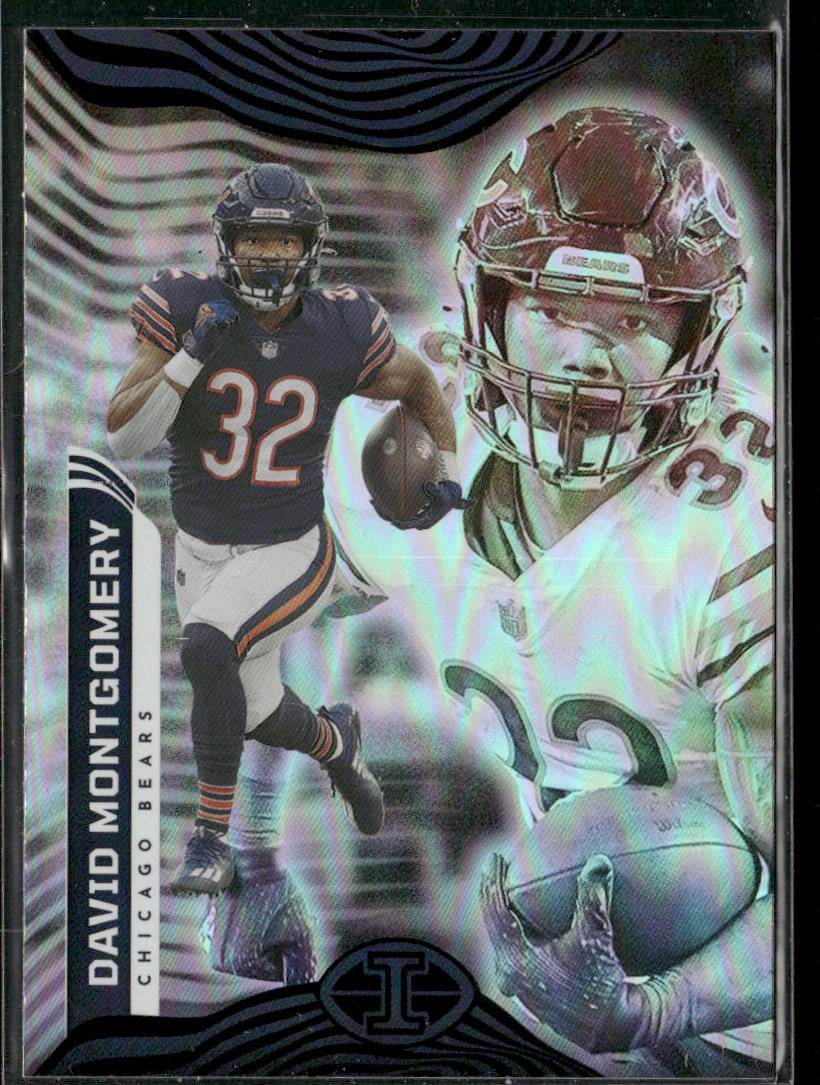 David Montgomery 2022 Panini Illusions #15 Chicago Bears