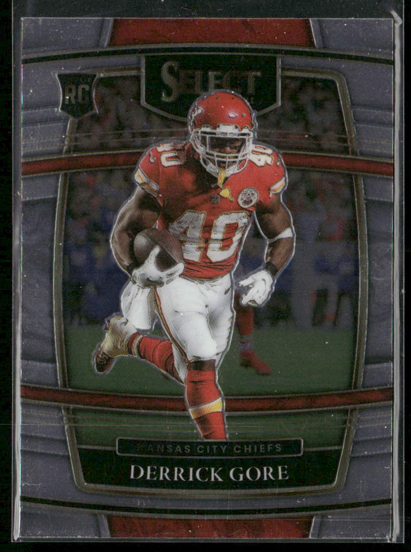 Derrick Gore 2021 Panini Select #84 RC Kansas City Chiefs