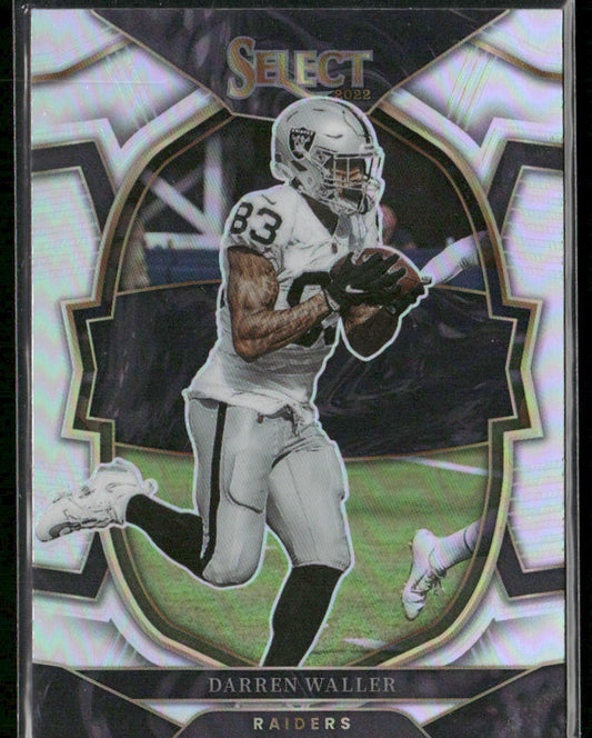 Darren Waller 2022 Panini Select Silver Prizm #18 Las Vegas Raiders