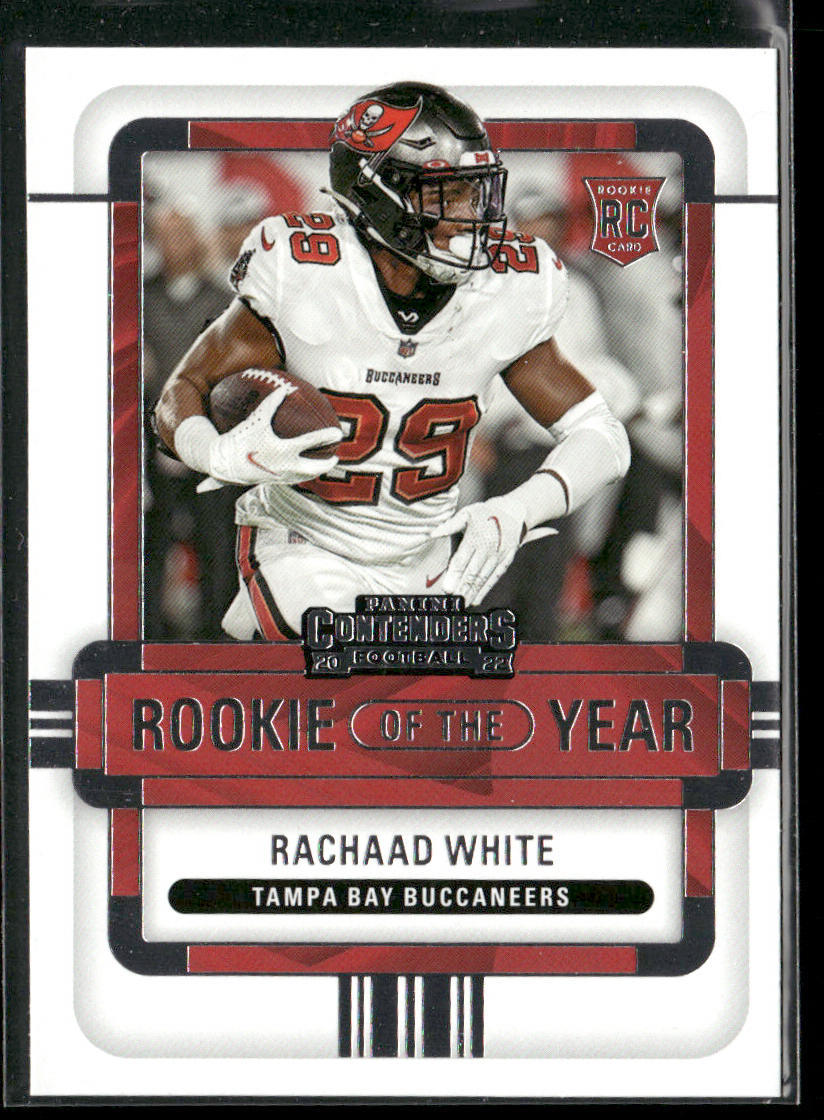 Rachaad White 2022 Panini Contenders Rookie of the Year Contenders #ROY-RWH
