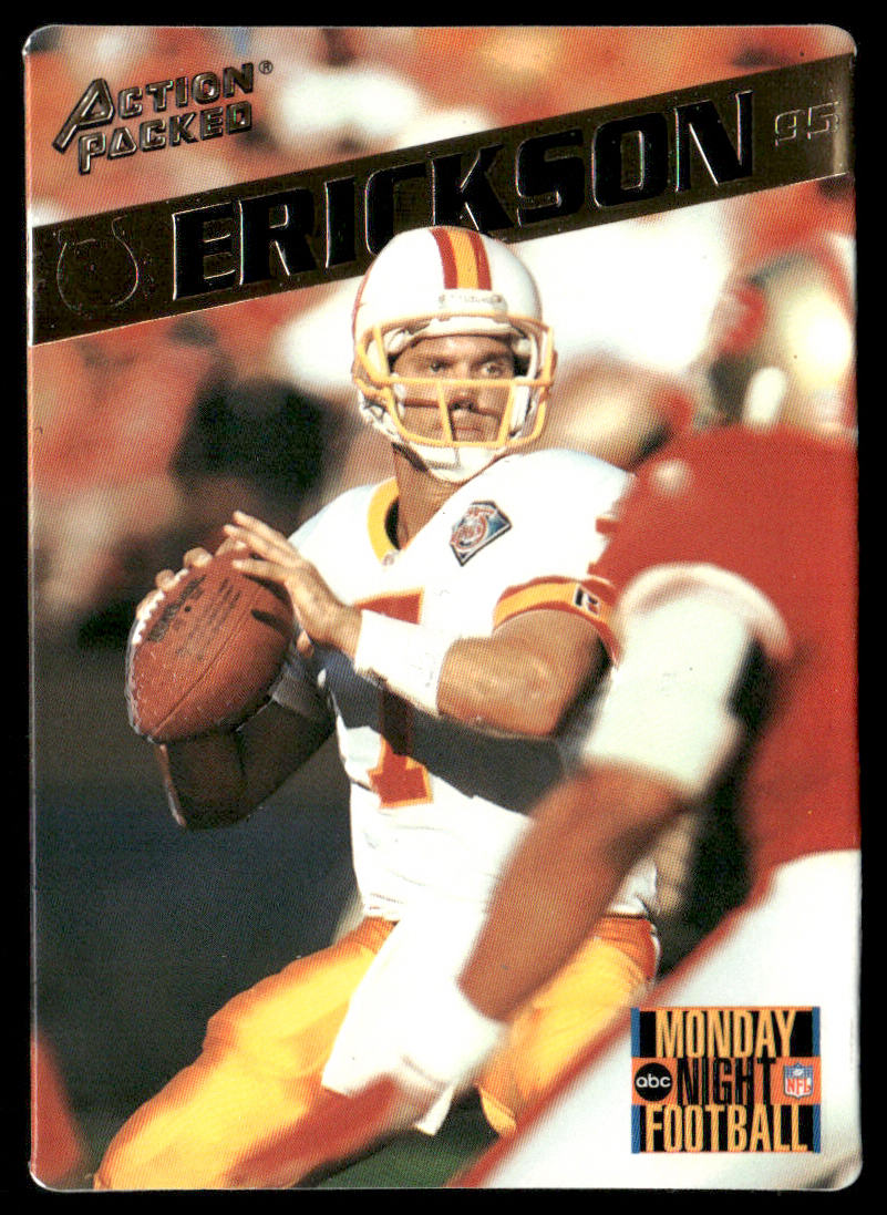 Craig Erickson 1995 Action Packed Monday Night Football #41 Indianapolis Colts
