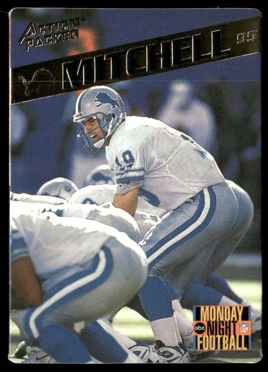 Scott Mitchell 1995 Action Packed Monday Night Football #53 Detroit Lions