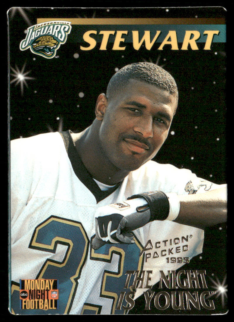 James Stewart 1995 Action Packed Monday Night Football #95 RC