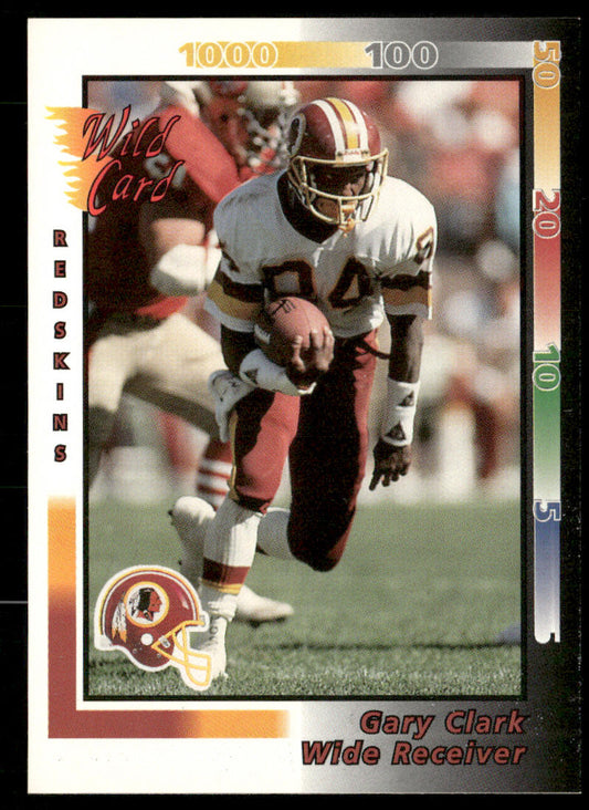 Gary Clark 1992 Wild Card #129 Washington Redskins
