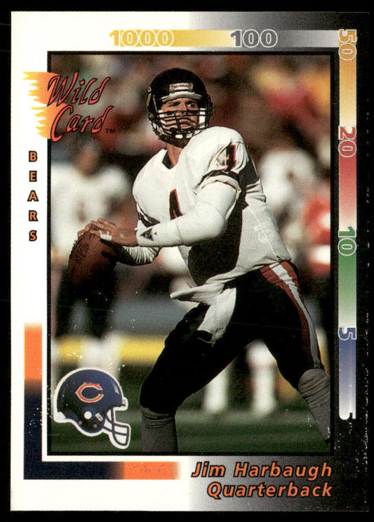 Jim Harbaugh 1992 Wild Card #144 Chicago Bears