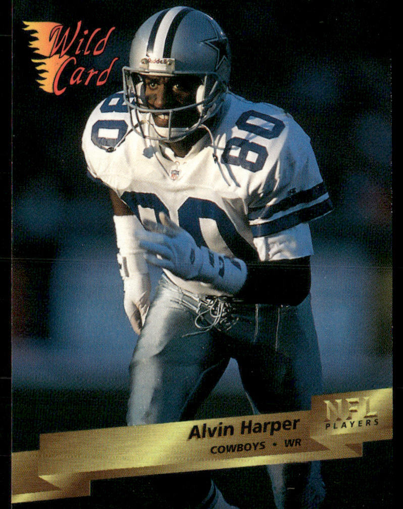 Alvin Harper 1993 Wild Card #84 Dallas Cowboys