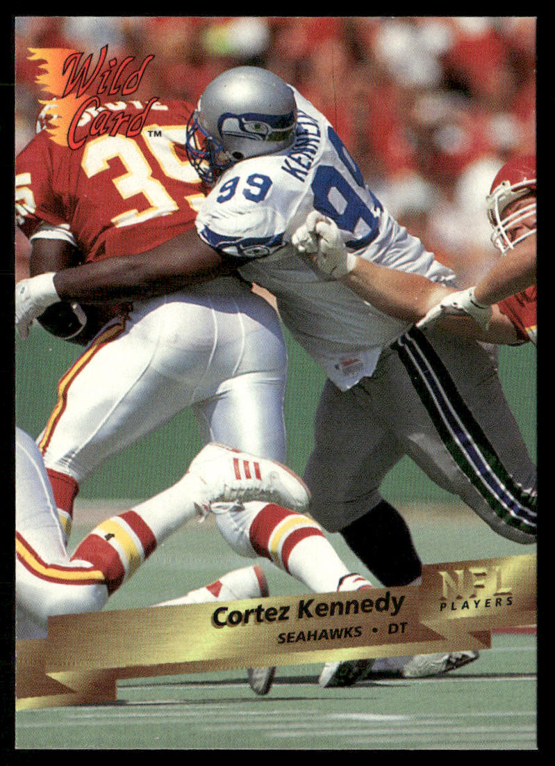 Cortez Kennedy 1993 Wild Card #177 Seattle Seahawks