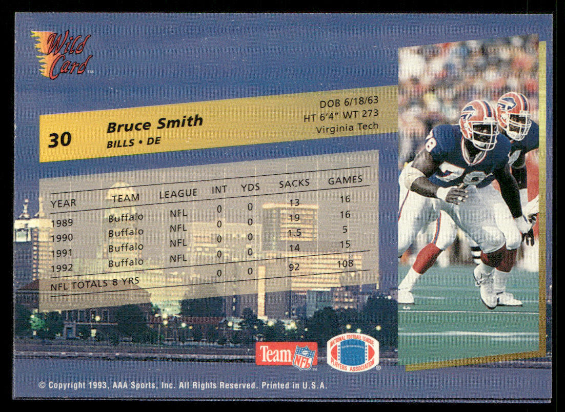Jim Kelly 1993 Wild Card #29 Buffalo Bills