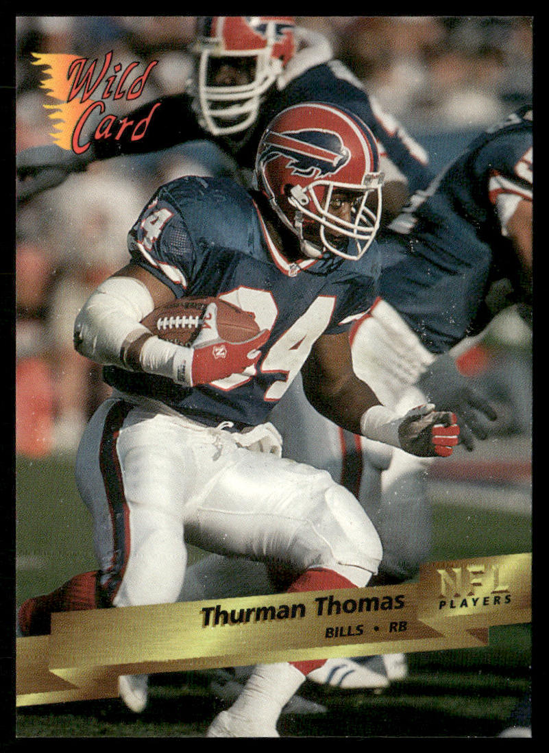 Thurman Thomas 1993 Wild Card #31 Buffalo Bills