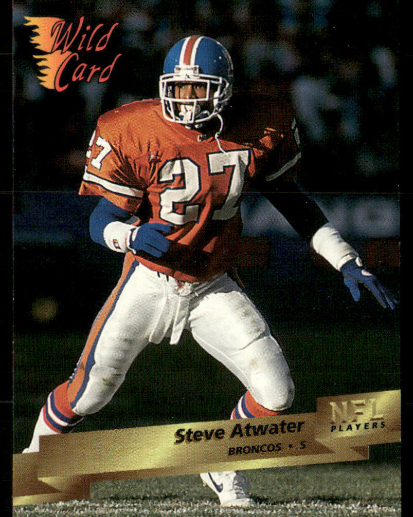 Steve Atwater 1993 Wild Card #36 Denver Broncos