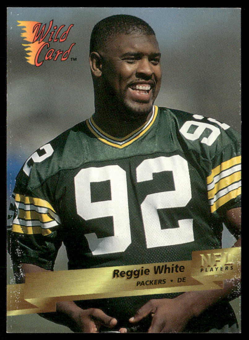 Reggie White 1993 Wild Card #132 Green Bay Packers