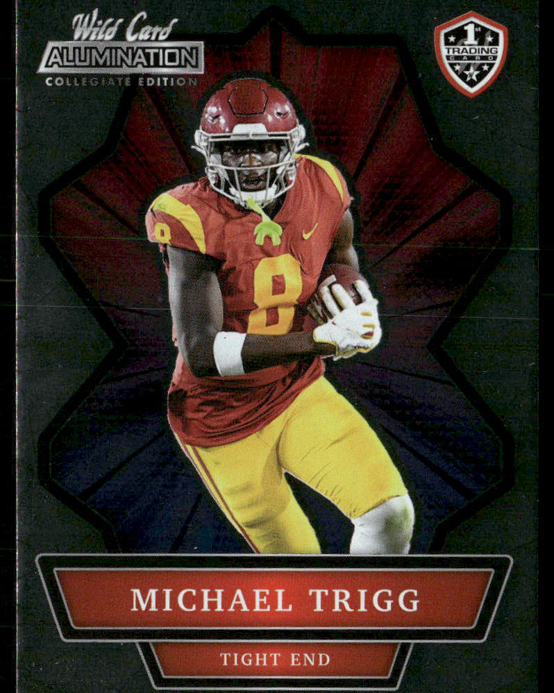 Michael Trigg 2021 Wild Card Alumination NIL #ANBC-59 USC Trojans