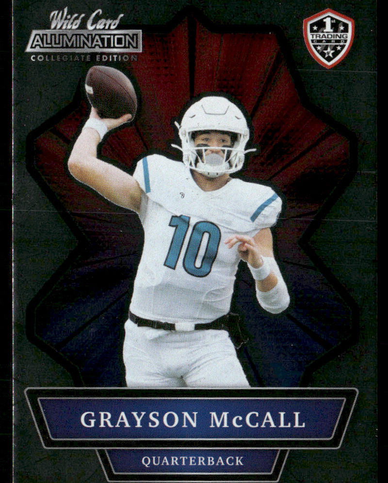 Grayson McCall 2021 Wild Card Alumination NIL #ANBC-29 Chanticleers