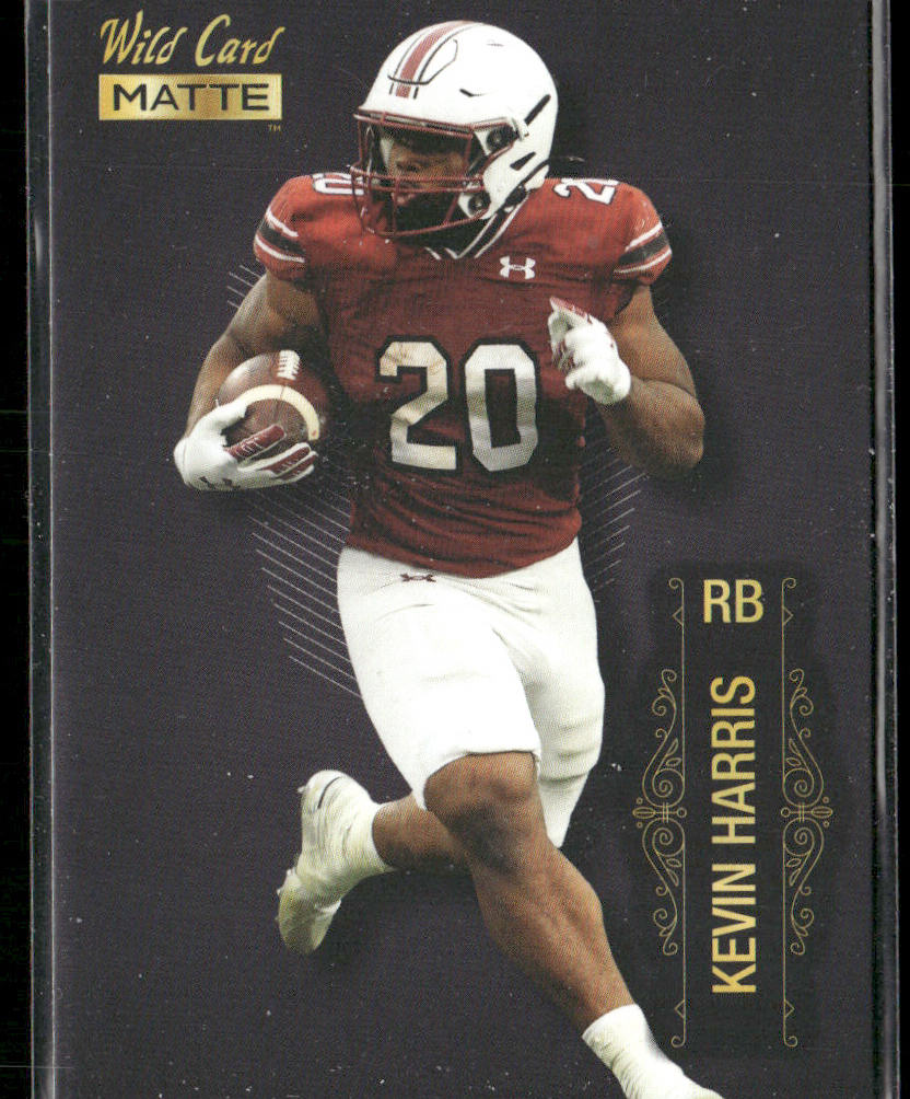 Kevin Harris 2022 Wild Card Matte Black #MB-73 South Carolina Gamecocks