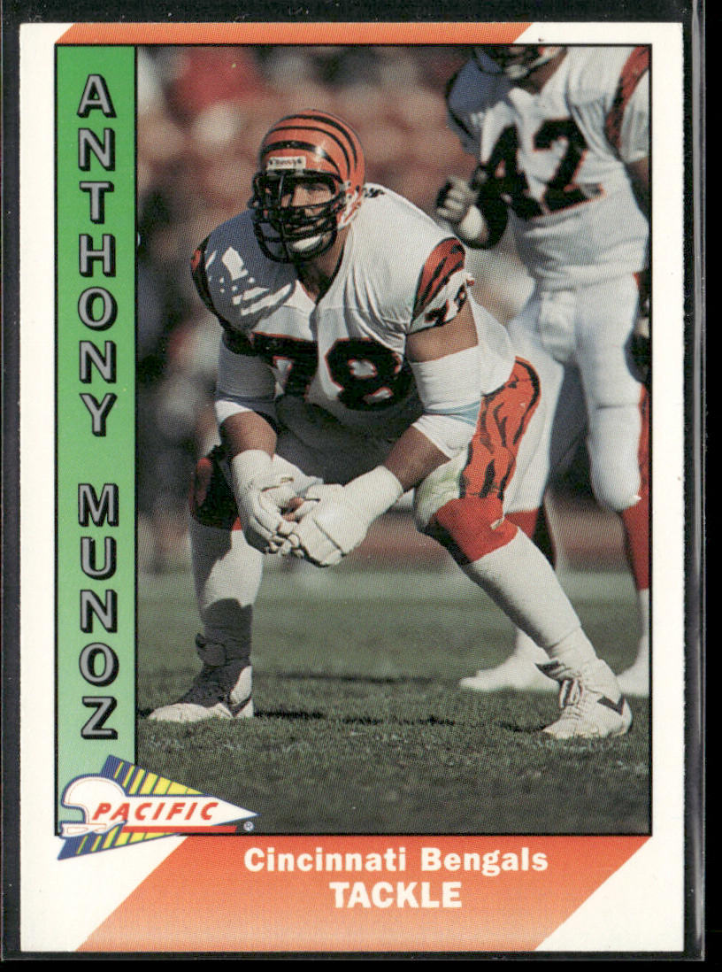 Anthony Munoz 1991 Pacific #72 Cincinnati Bengals