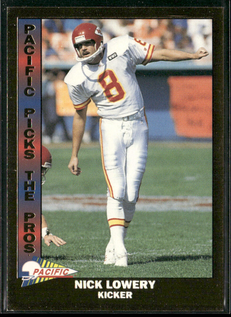 Nick Lowery 1993 Pacific Pacific Picks the Pros #11 Kansas City Chiefs