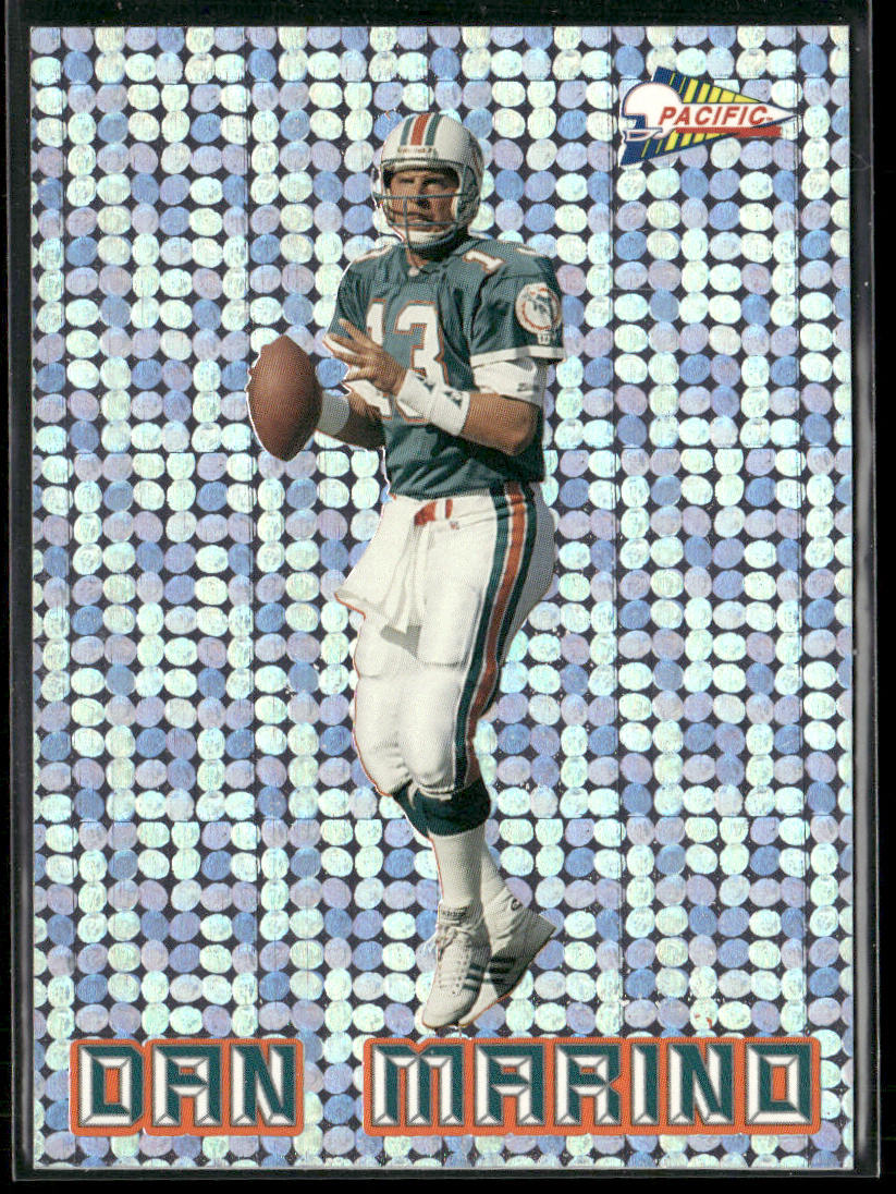 Dan Marino 1993 Pacific Silver Prism Circular #11 Miami Dolphins