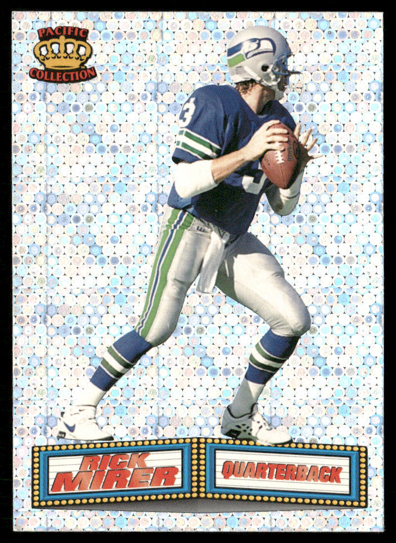 Rick Mirer 1994 Pacific Marquee Prisms #19 Seattle Seahawks