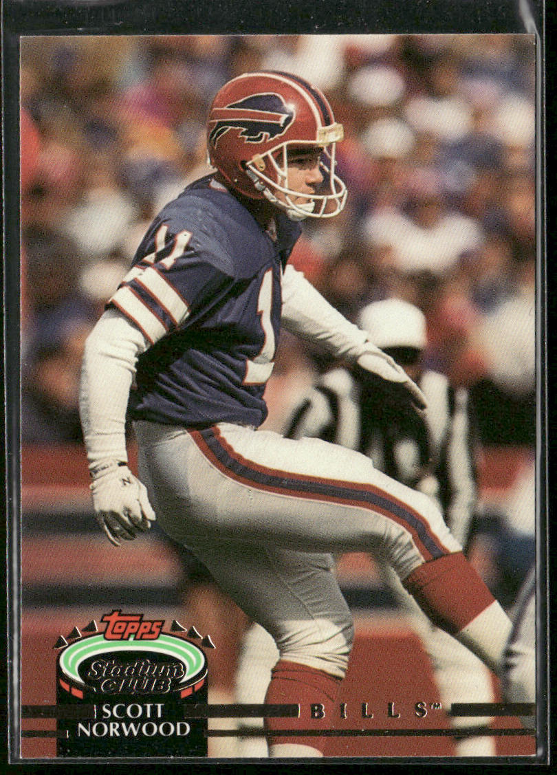 Scott Norwood 1992 Stadium Club #315 Buffalo Bills
