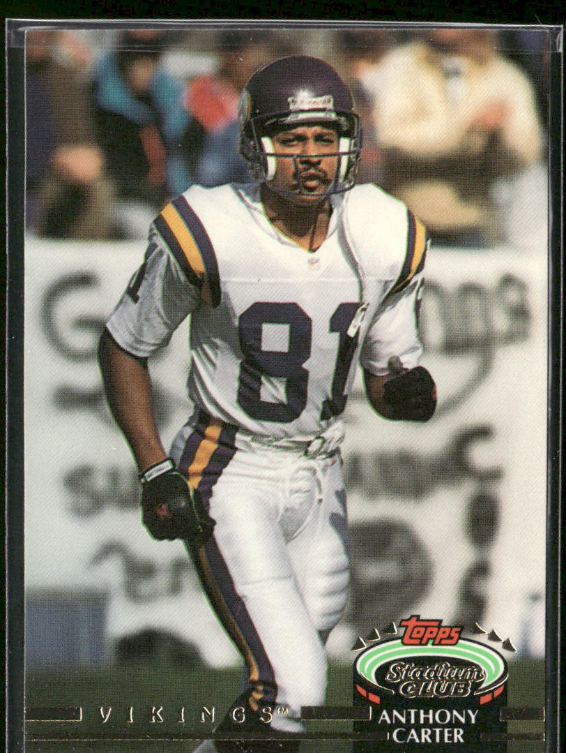 Anthony Carter 1992 Stadium Club #558 Minnesota Vikings