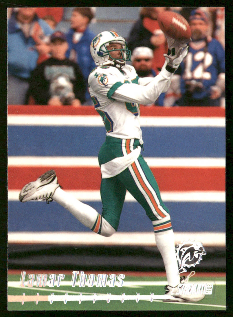 Lamar Thomas 1999 Stadium Club #13 Miami Dolphins