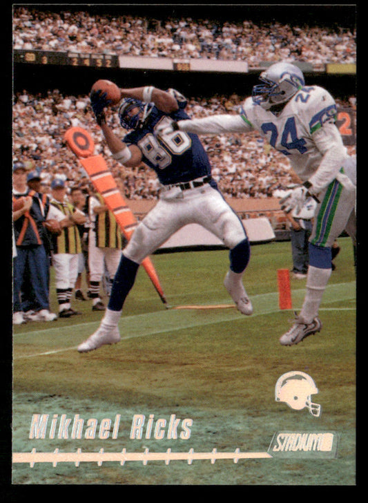 Mikhael Ricks 1999 Stadium Club #83 San Diego Chargers