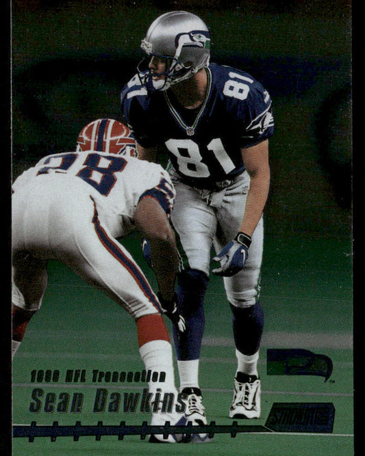 Sean Dawkins 1999 Stadium Club #181 Seattle Seahawks