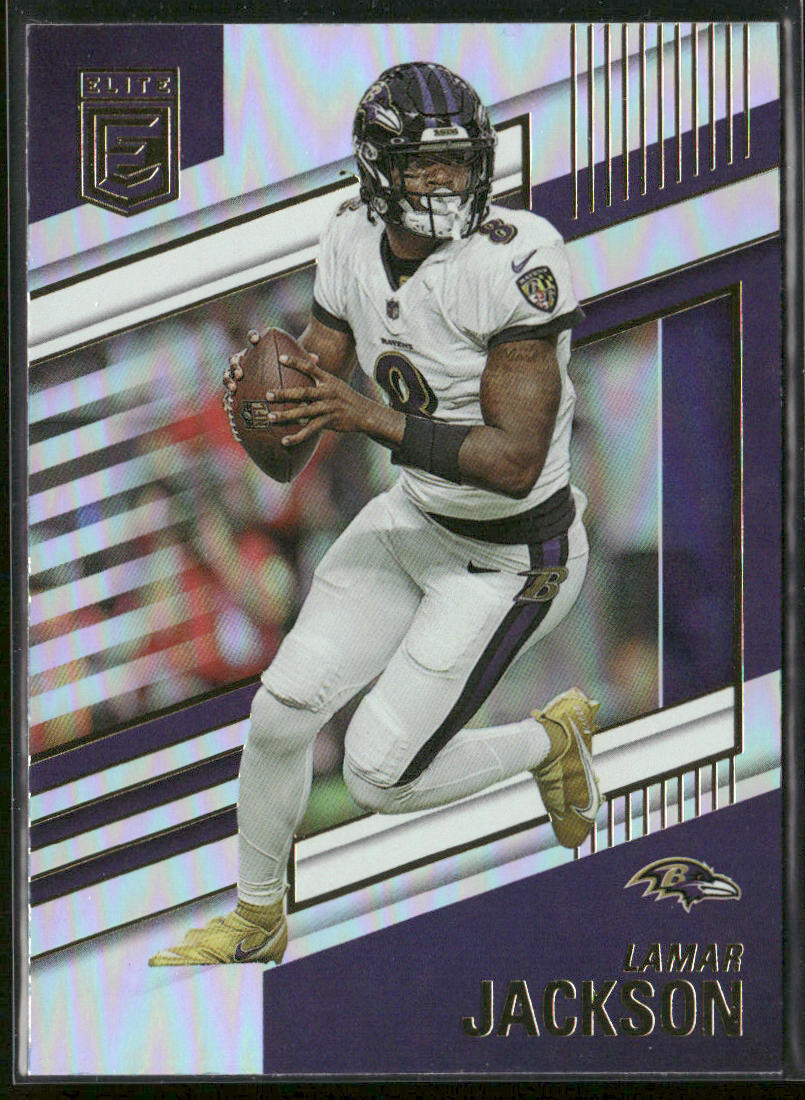 Lamar Jackson 2022 Donruss Elite #13 Baltimore Ravens