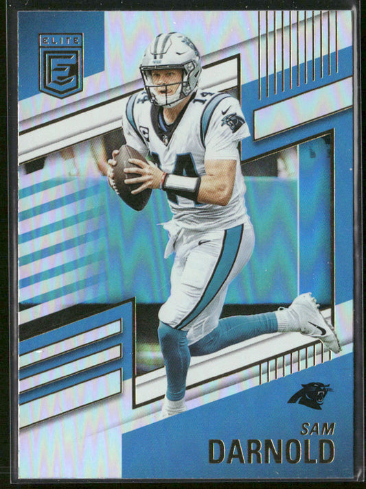 Sam Darnold 2022 Donruss Elite #85 Carolina Panthers