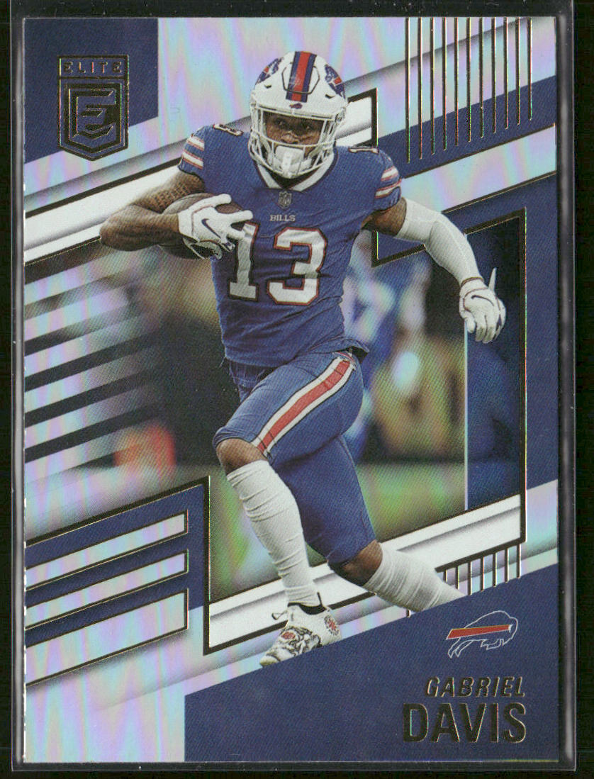 Gabriel Davis 2022 Donruss Elite #51 Buffalo Bills